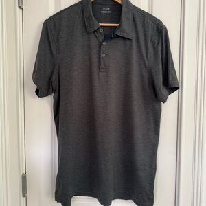 J. Crew Charcoal Polo Shirt for Men